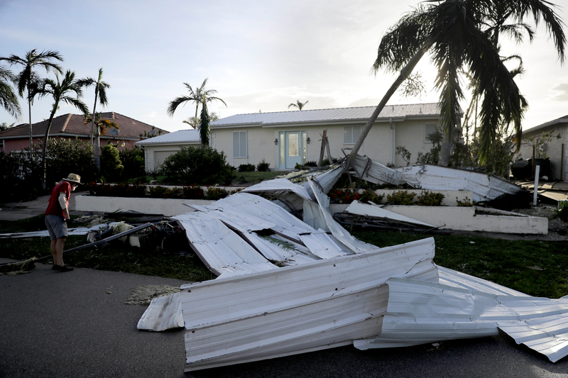 Damage in Marco Island, Florida. (Image: AP)